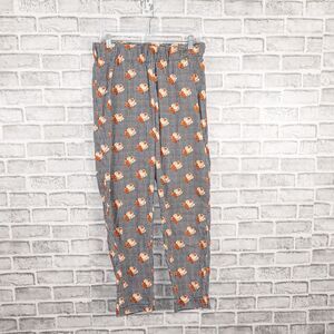 Ganni Women's Floral Check Elastic waist pants size 40 30w